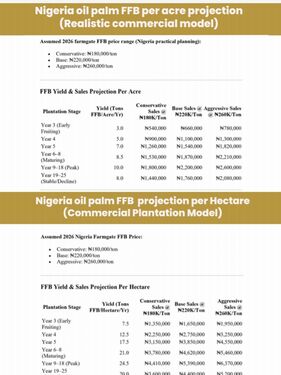 FFB Projections