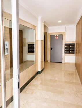 Communal entrance hall