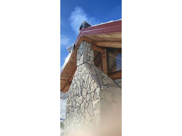 Barbique in glass house