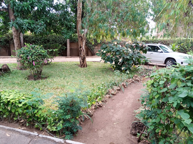 private parking area