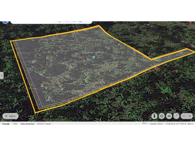 Closer view from above