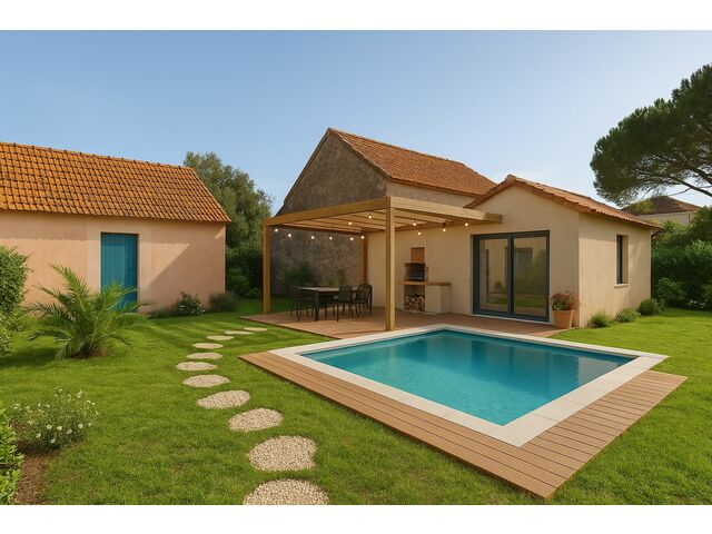 Idea of reformed garden