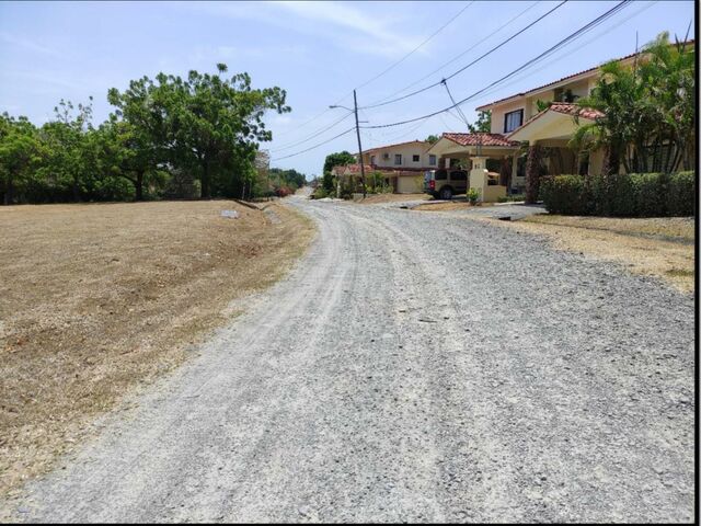 Road driving to lot 143