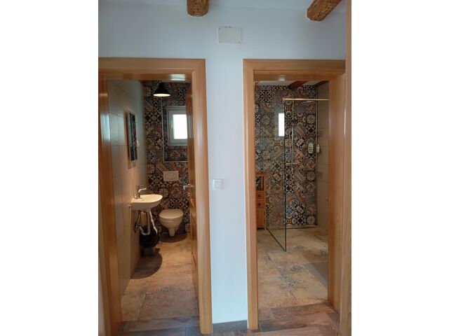 Downstairs bathrooms