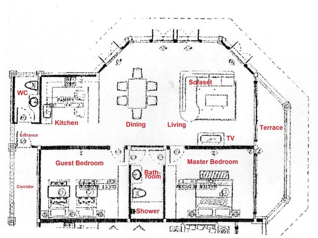 Apartment A01 Groundfloor