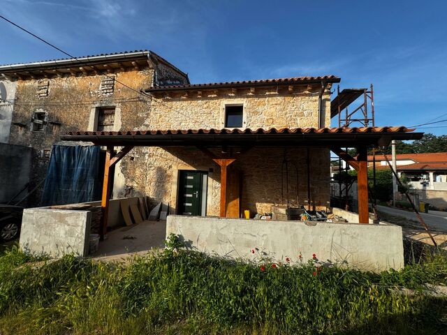 Front view of the house