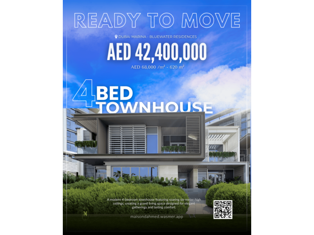 4 bed townhouse for sale