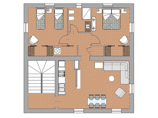 plan with furnishing prop