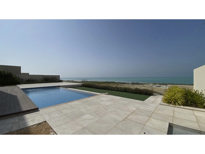 private pool in villa