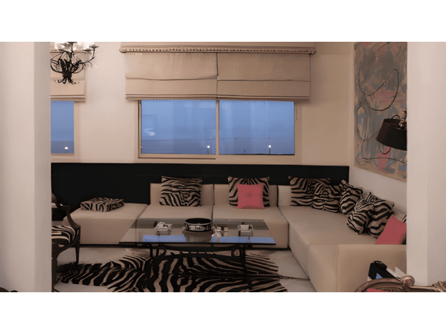 Open-plan living area