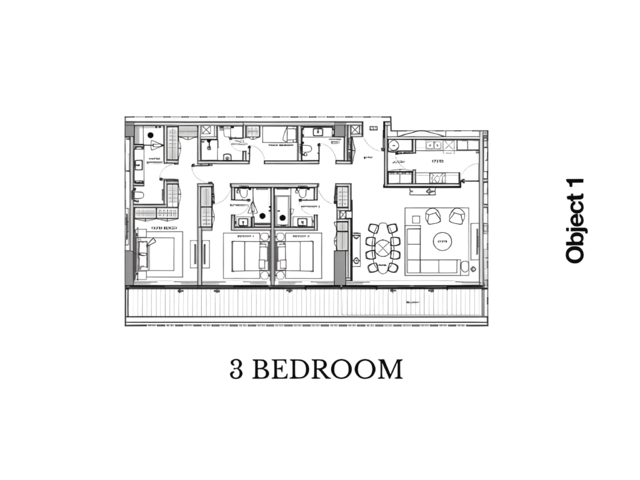 A1LA Residences,2bedrooms