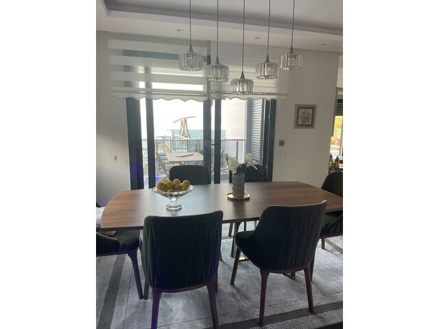 Dining room and balcony