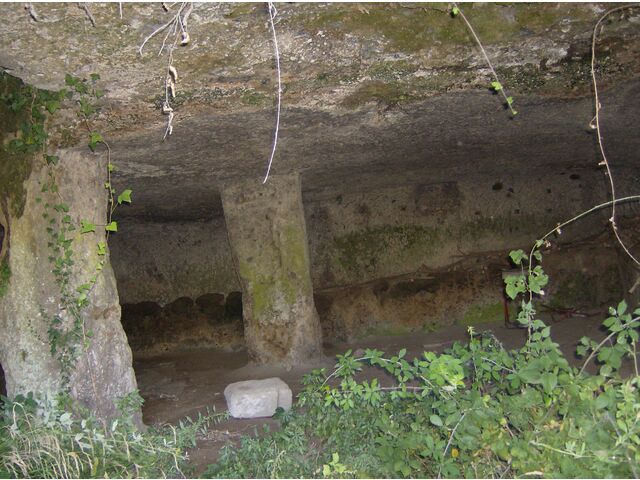 Cave interior