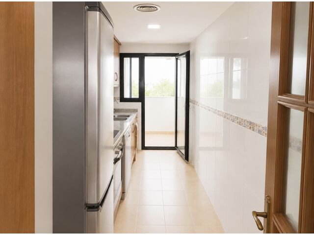 Kitchen with gallery